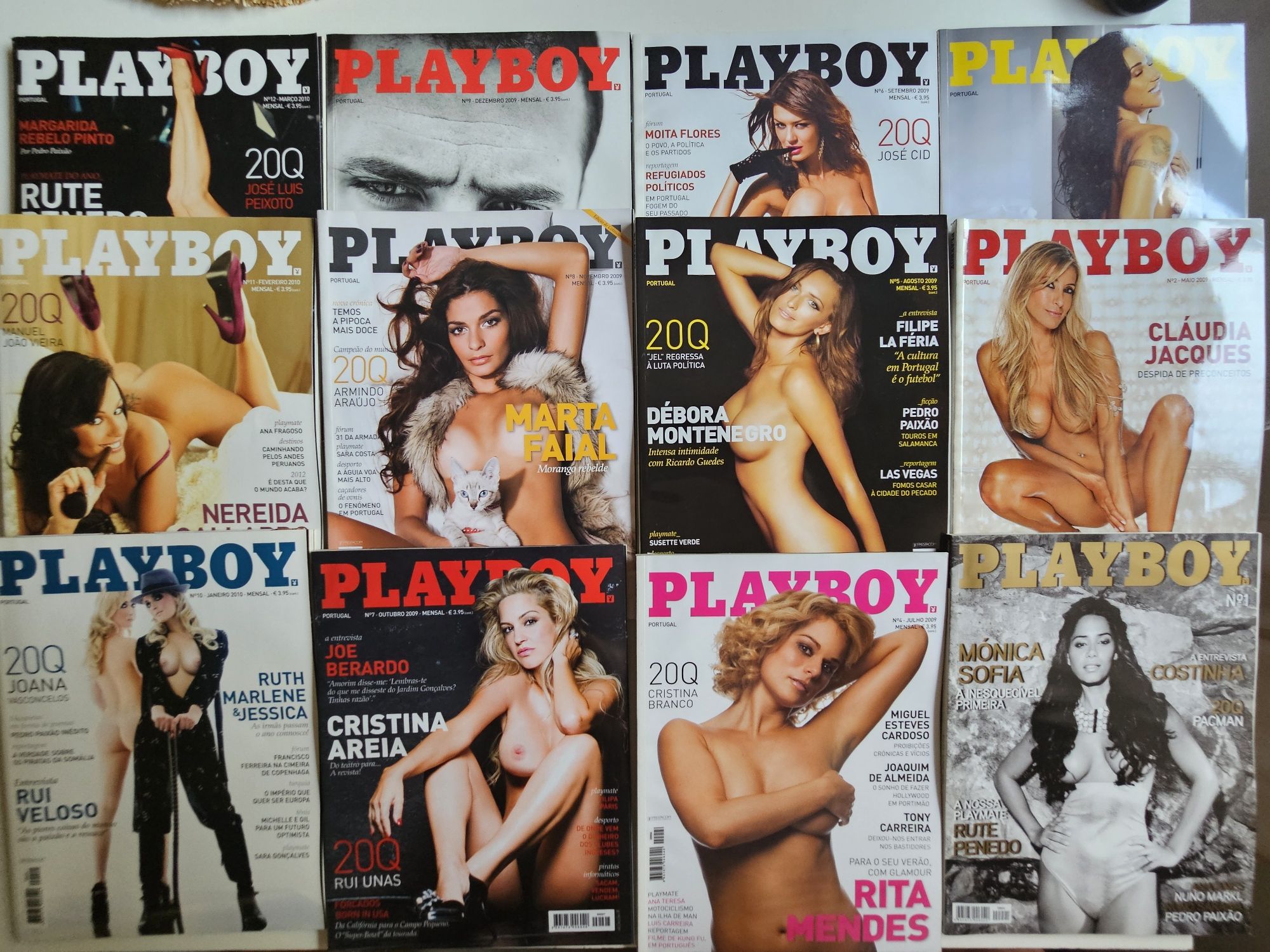 Playboy Portugal - As 12 edições