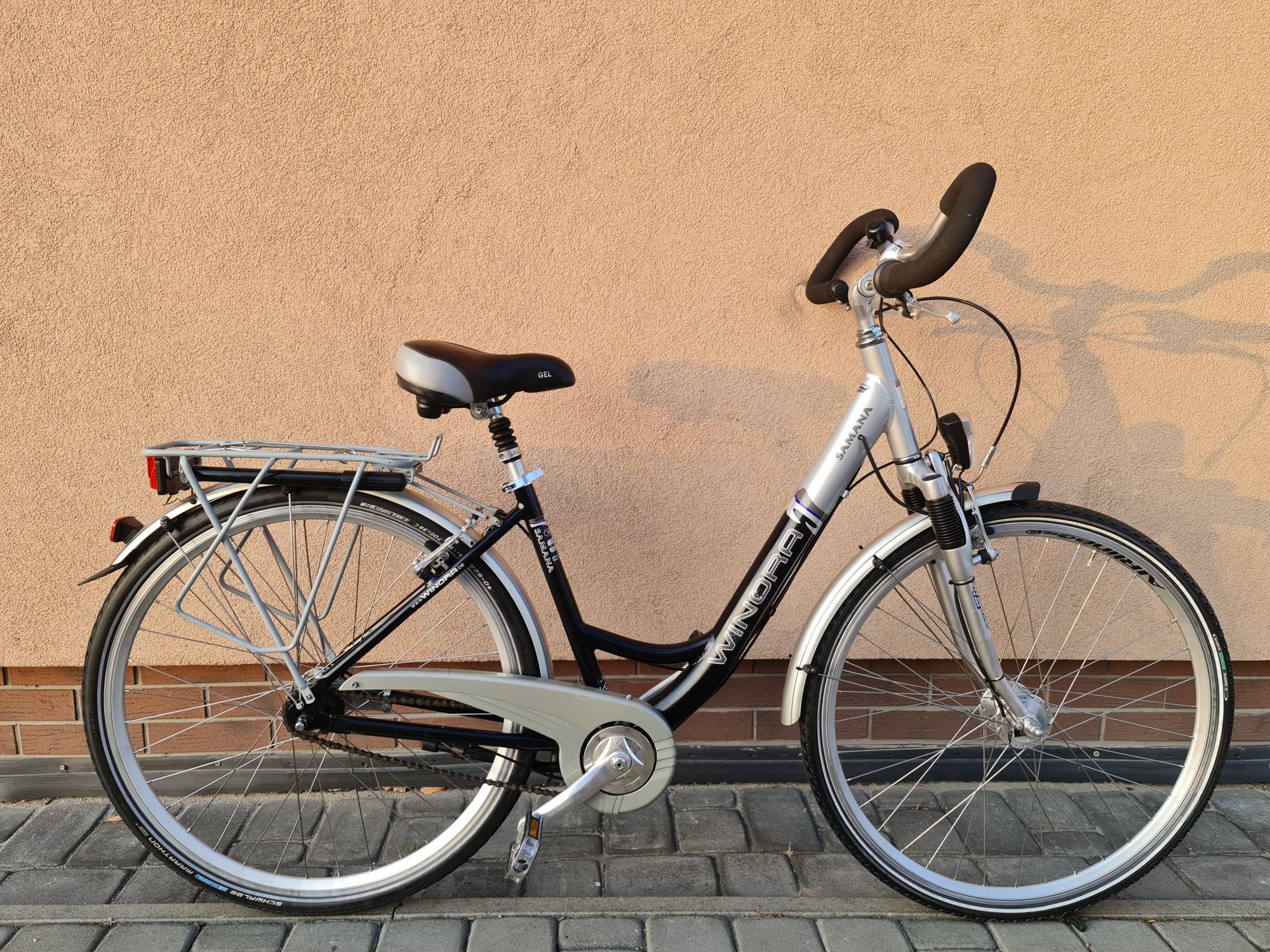 Damka miejska WINORA Koła 28 SHIMANO aluminium okazja polecam WYSYŁKA