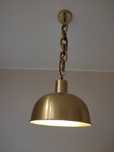 Lampa sufitowa mosiężna