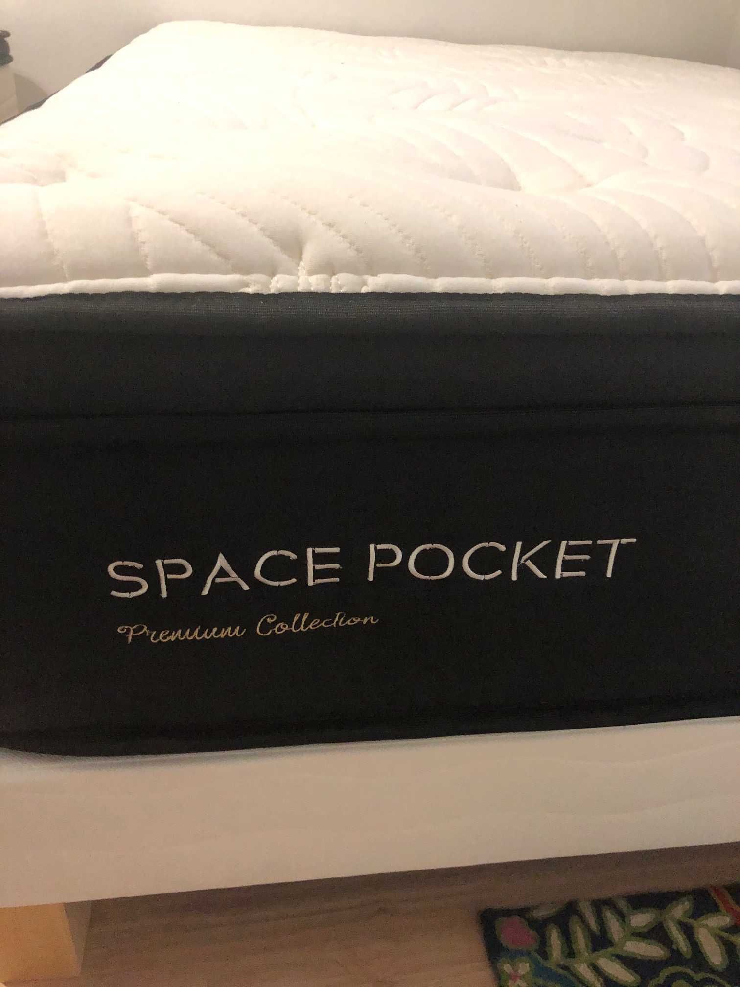 Colchão Space Pocket super novo com summier 140X190