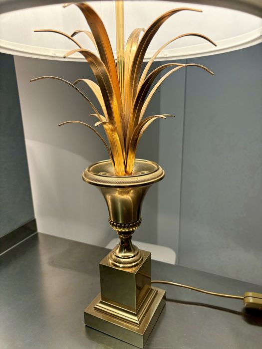 Ekskluzywna Lampa Boulanger Palm Pineapple z Maison Charles lata 60te