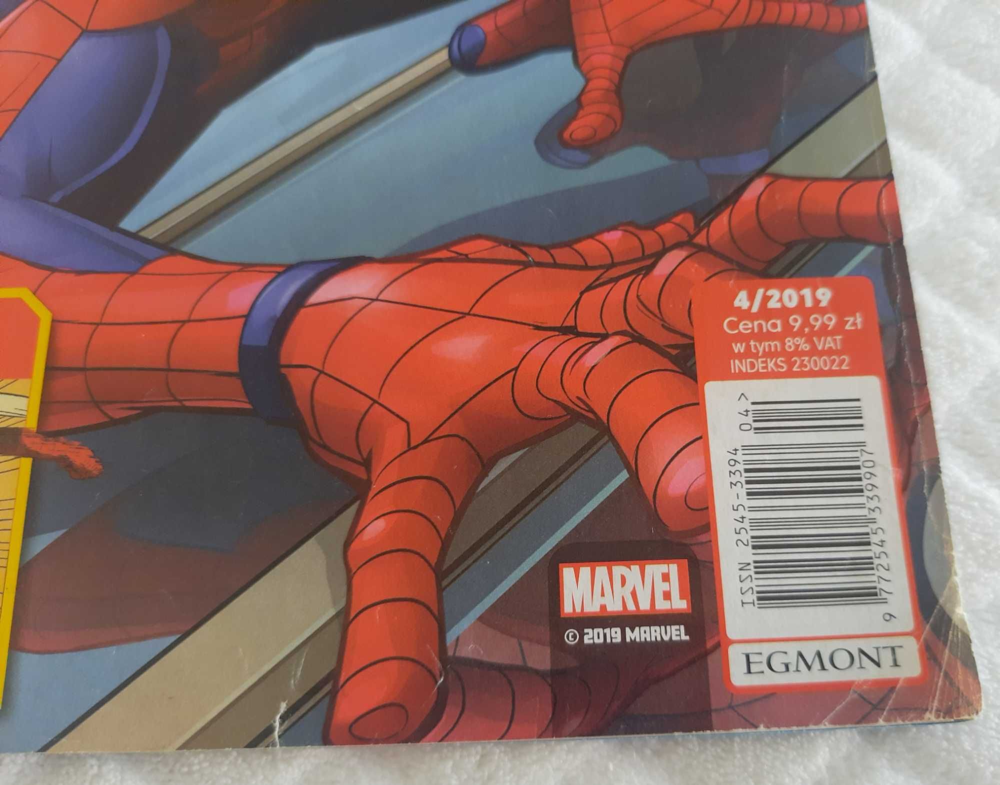 Marvel Spider-Man Magazyn, 4/2019, Egmont (Książeczki dla, czasopismo)