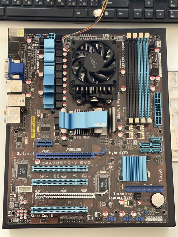Материнская плата Asus M4A785TD-V Evo AM3 / AMD 785 + AMD Phenom 1045T