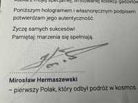 Mirosław Hermaszewski autograf