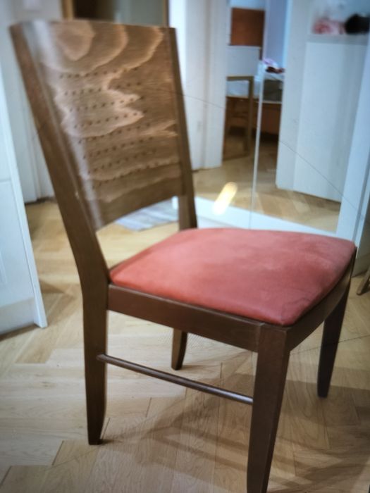 Krzesło prl lata 70 te.
