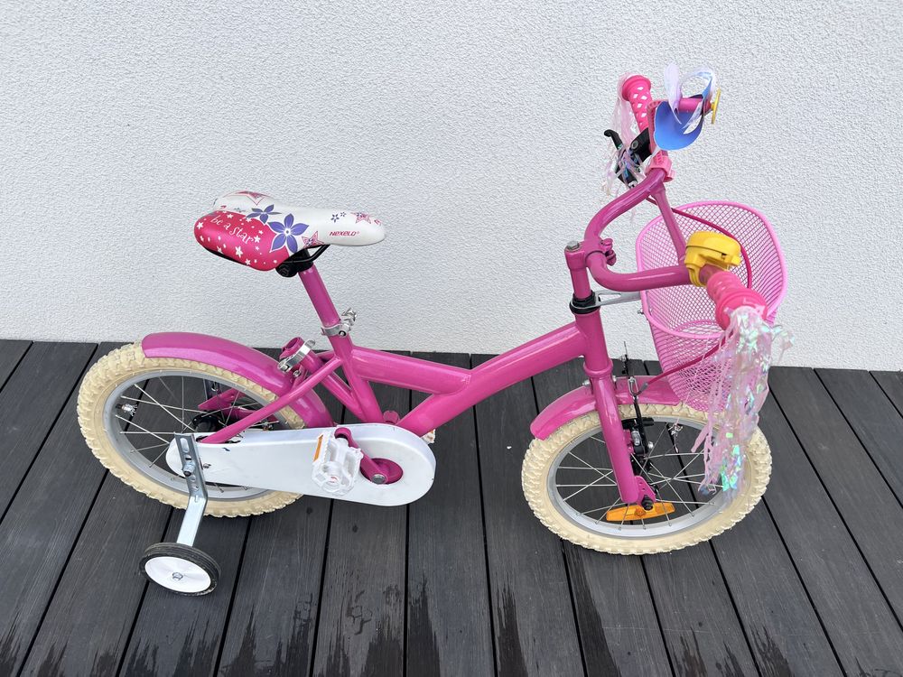 Rower różowy brokat róż specialized