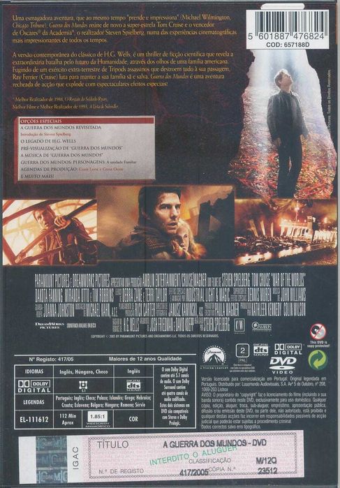Guerra dos Mundos (edição especial 2 DVD) (2005)
