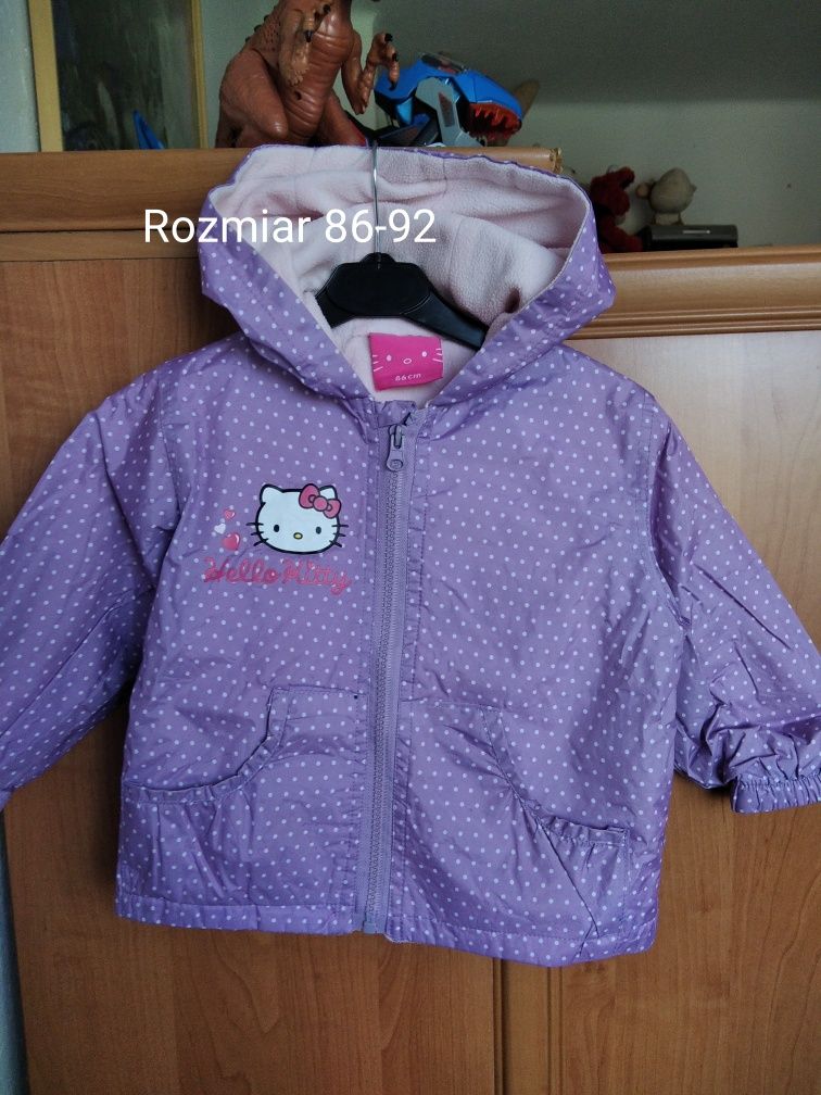 Kurteczka na polaru Hello kitty rozmiar 86-92