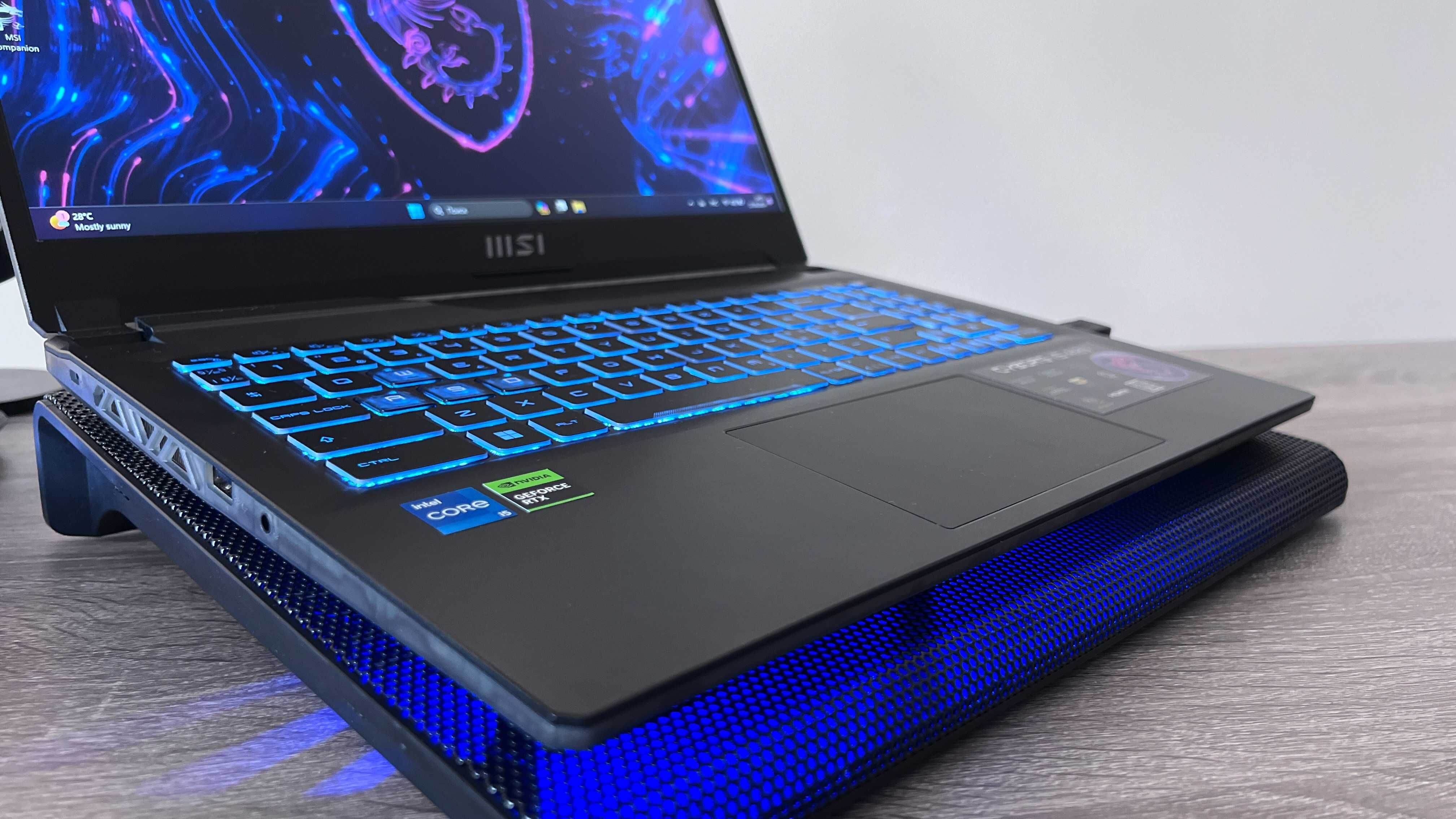 Киборг! Игровой ноутбук Msi Cyborg A15 (RTX 4050 , Intel 12th , Ssd)