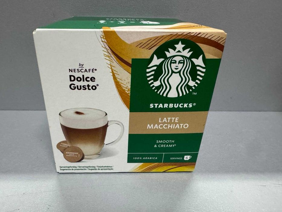 Кава в капсулах Starbucks DolceGusto LatteMacchiato smooth creamy 12шт