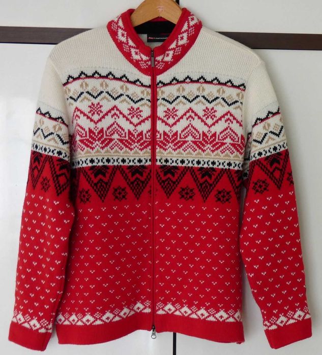 Ciepły zimowy sweter damski M