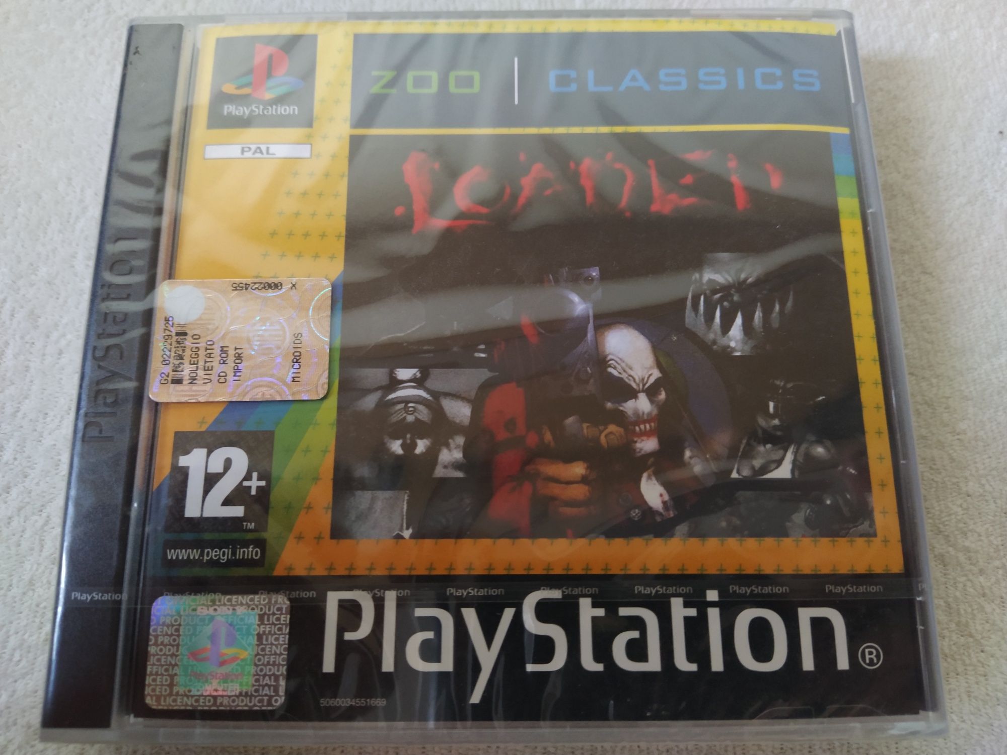 Ps1 psx one PlayStation Loaded 3xA FOLIA nowa pasek sony