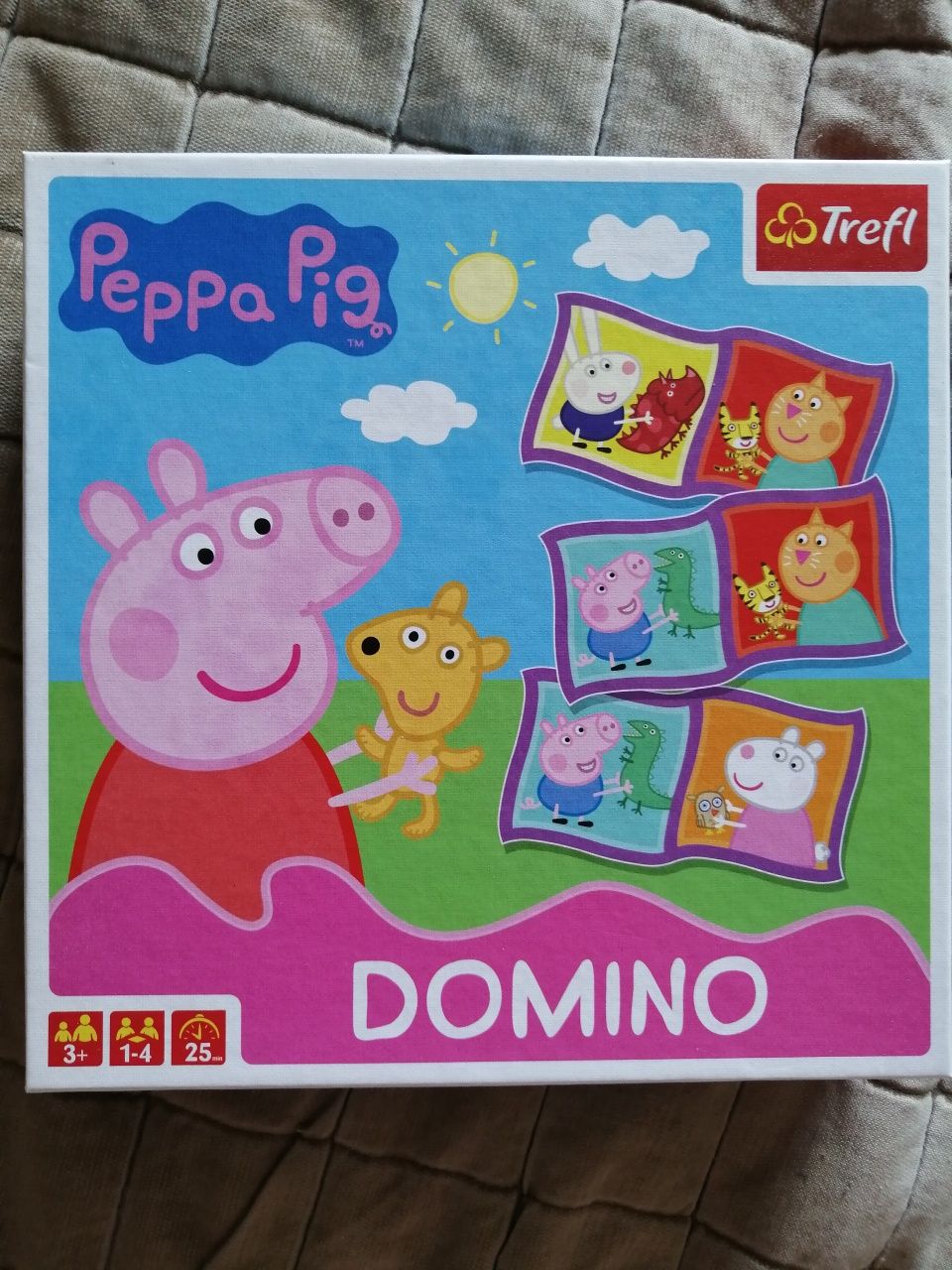 Świnka Peppa domino trefl