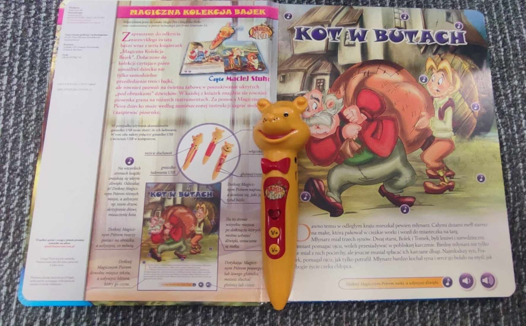 Magiczna kolekcja bajek+ magic pen