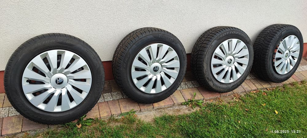 Felgi stalowe z oponami r16