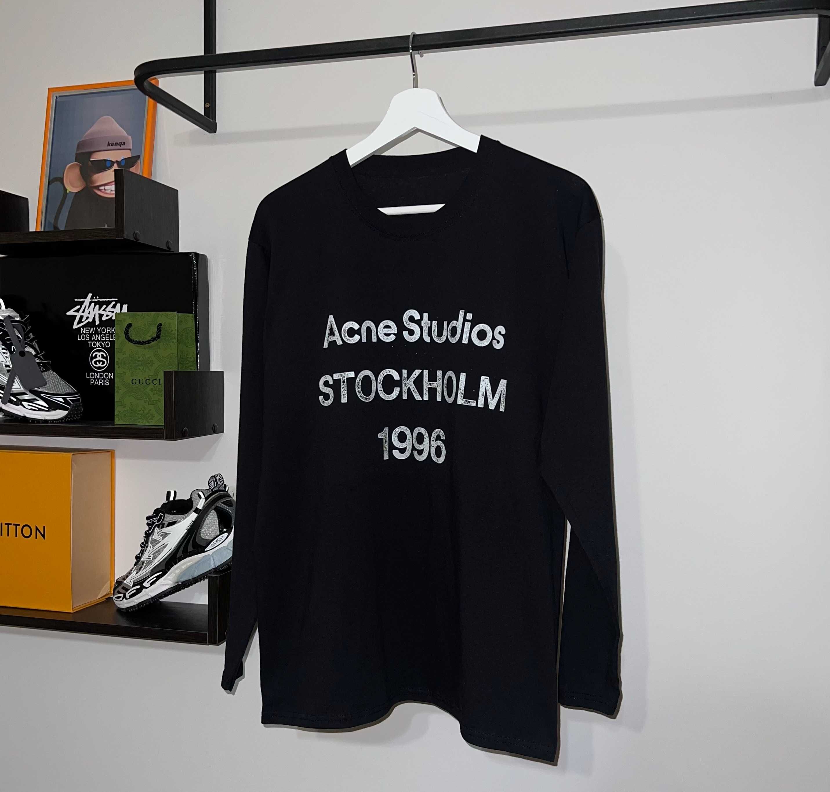 Лонгслів Acne Studios (чорного кольору)