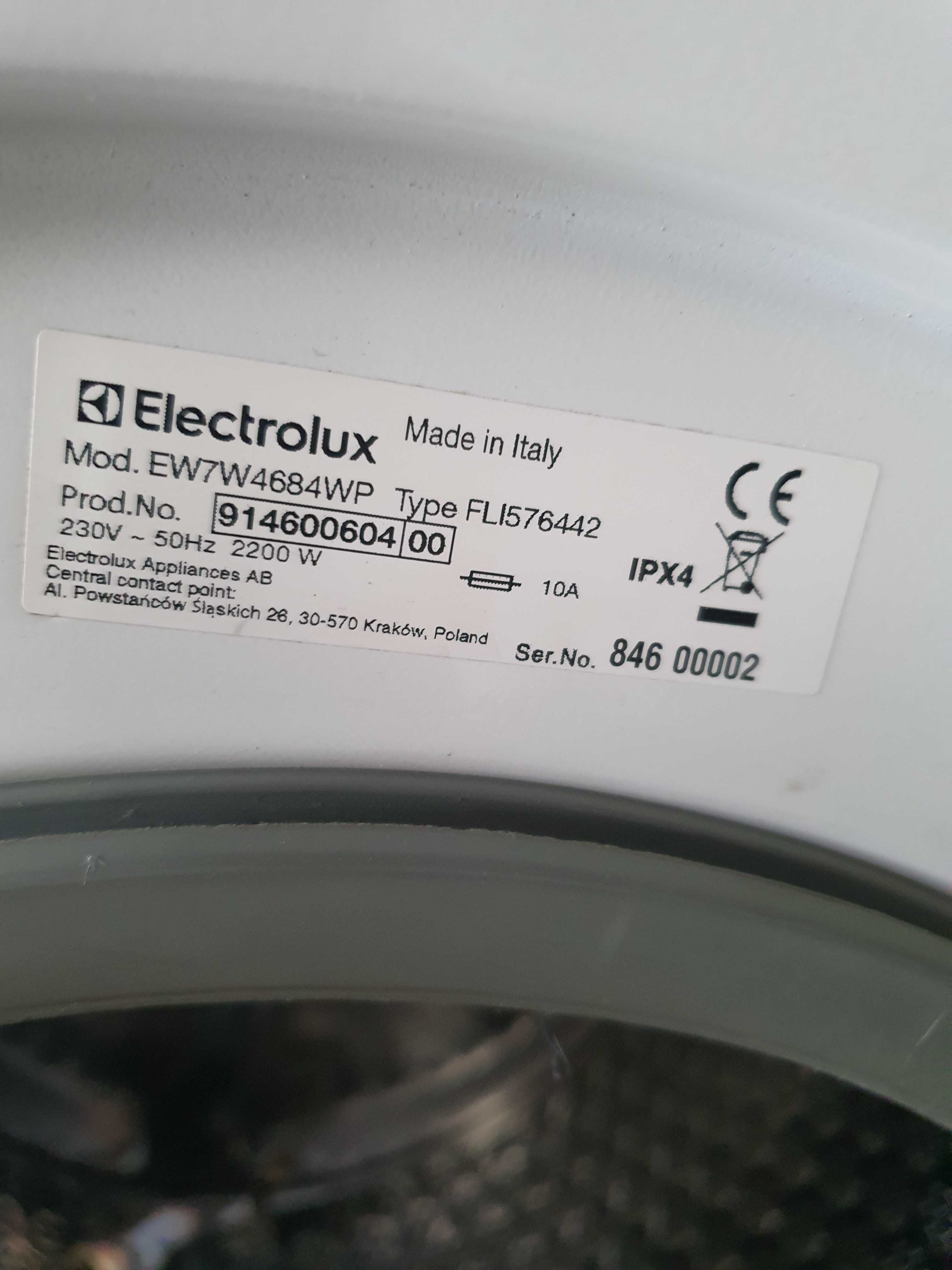 Pralko suszarka electrolux