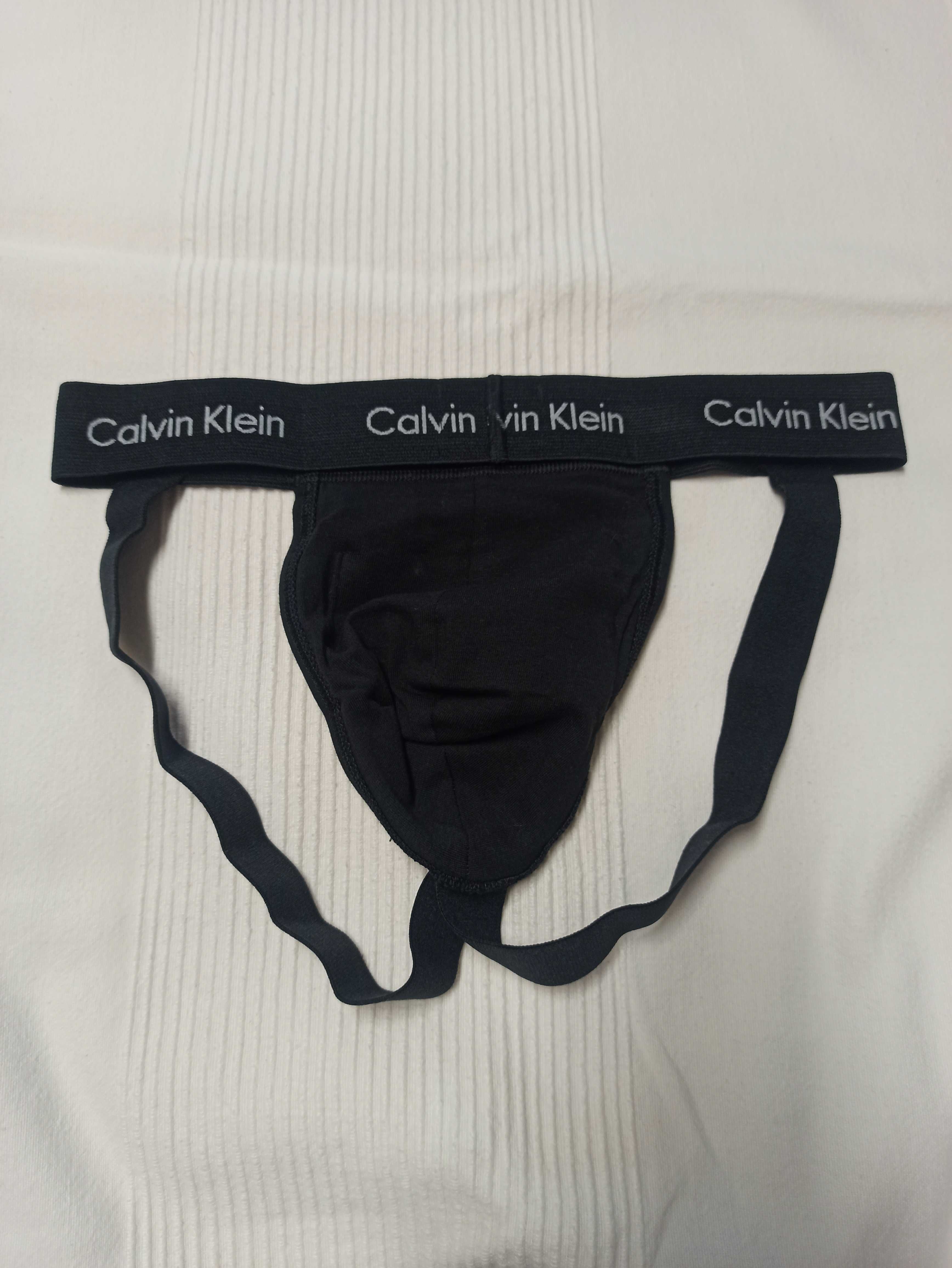 Jockstrapy czarne Calvin Klein S bielizna męska jockstrap sport fun