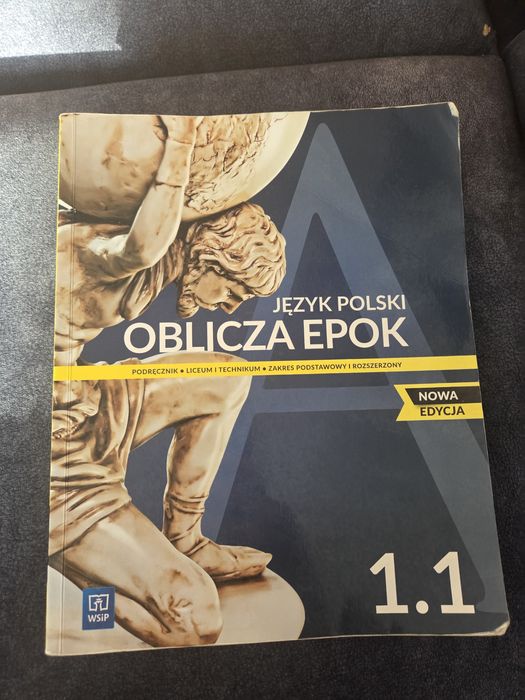 Język polski 1, Oblicza epok 1.1. Podręcznik