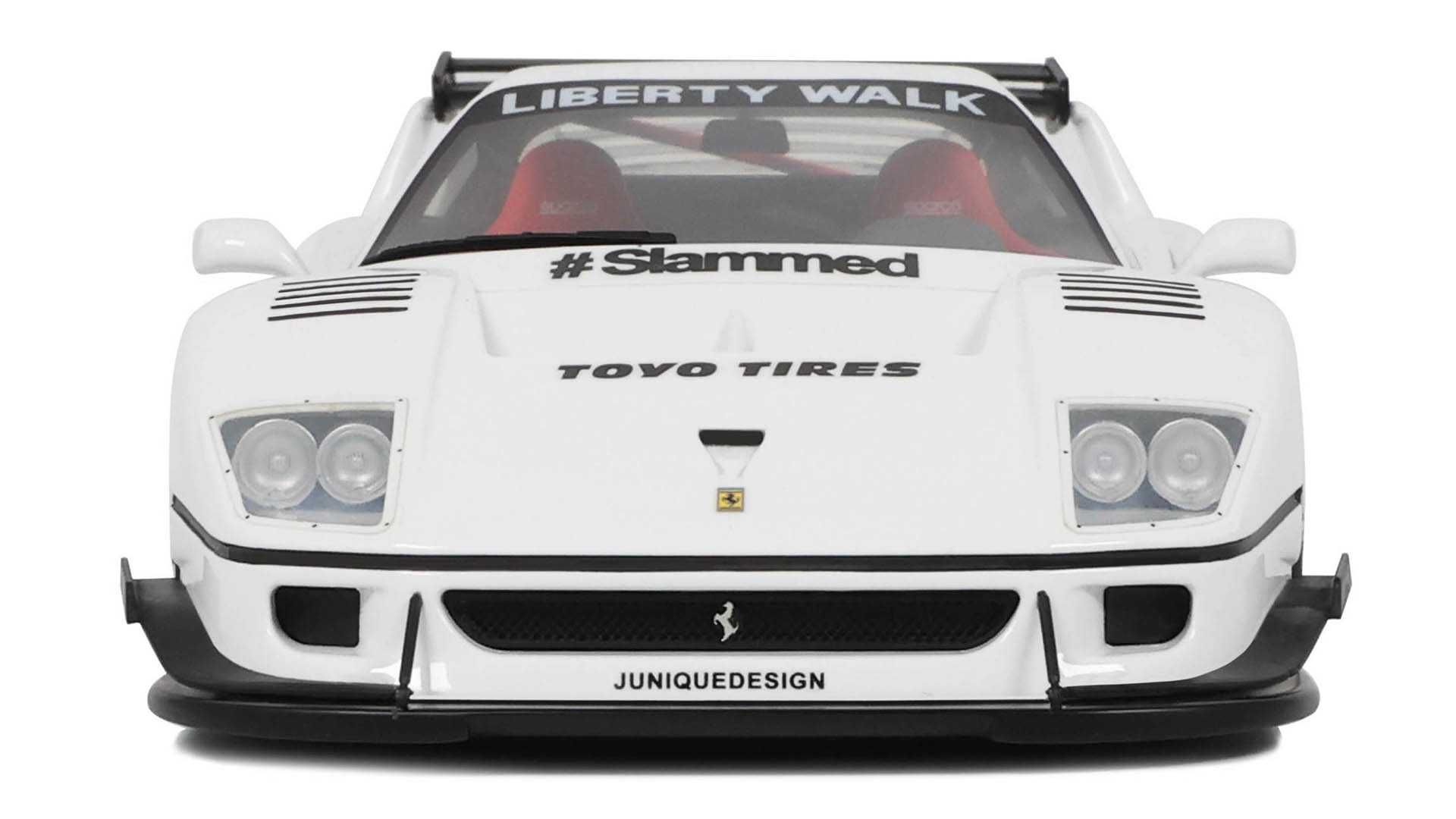 Model 1:18 GT Spirit Ferrari F40 LB Works 2023 white (GT470)