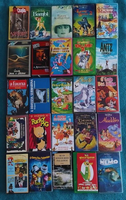 Colecção VHS Originais .. desde 0.50€