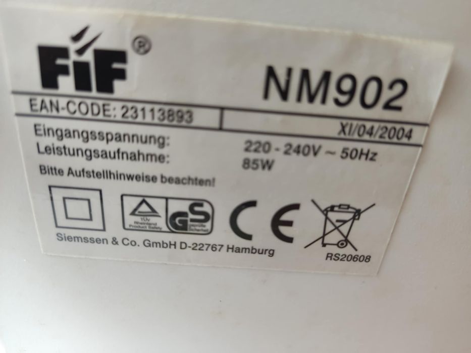 Maszyna do szycia jak nowa FIF 902 230V