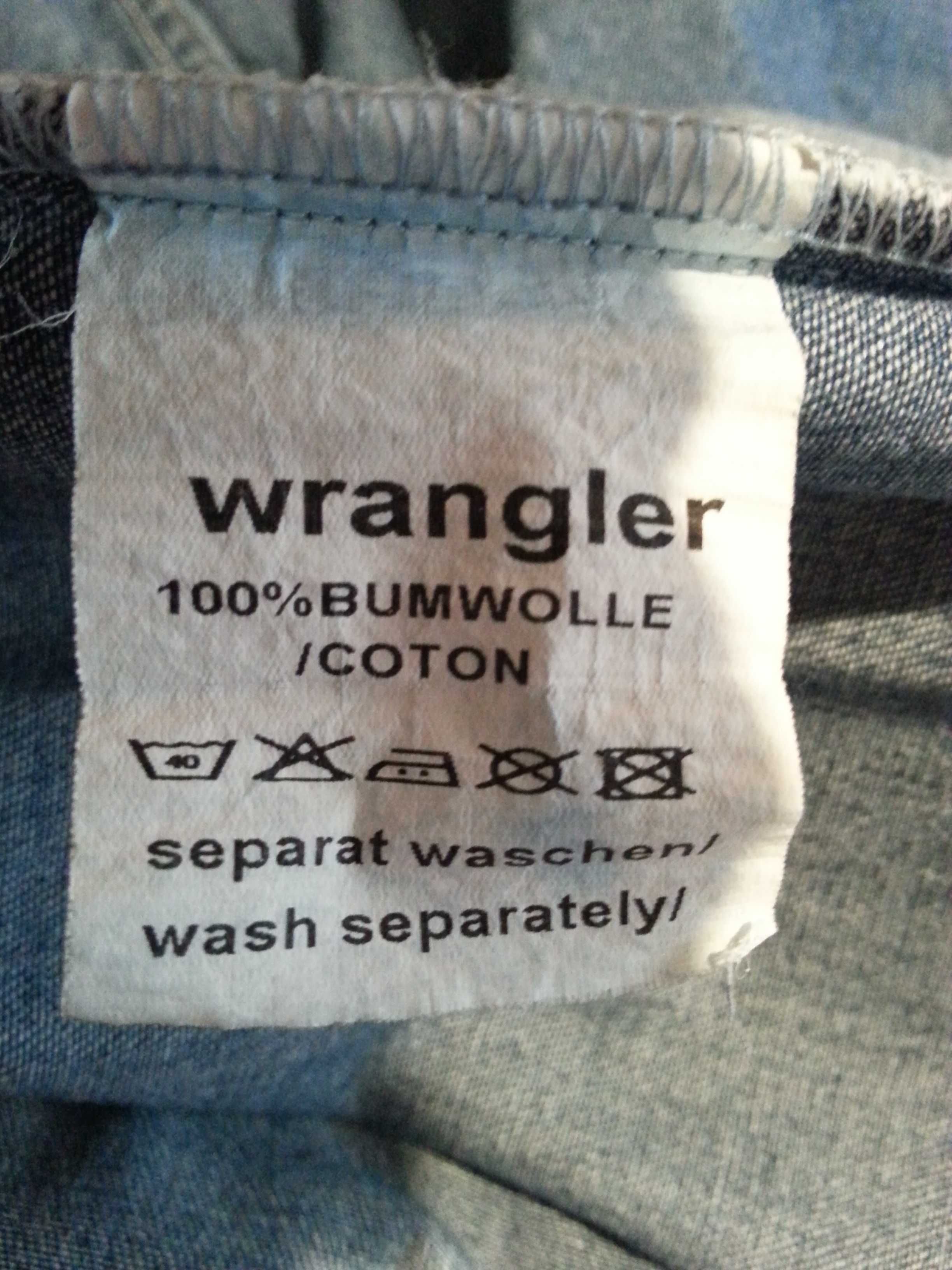 Рубашка джинсовая , Wrangler .