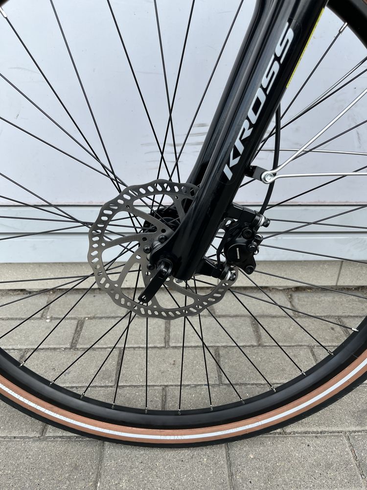 Rower elektryczny Kross Trans Hybrid 1.0 522 Fioletowy