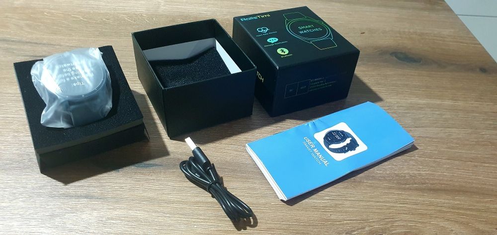 zegarek LIGE, Smartwatch pulsometr ip67