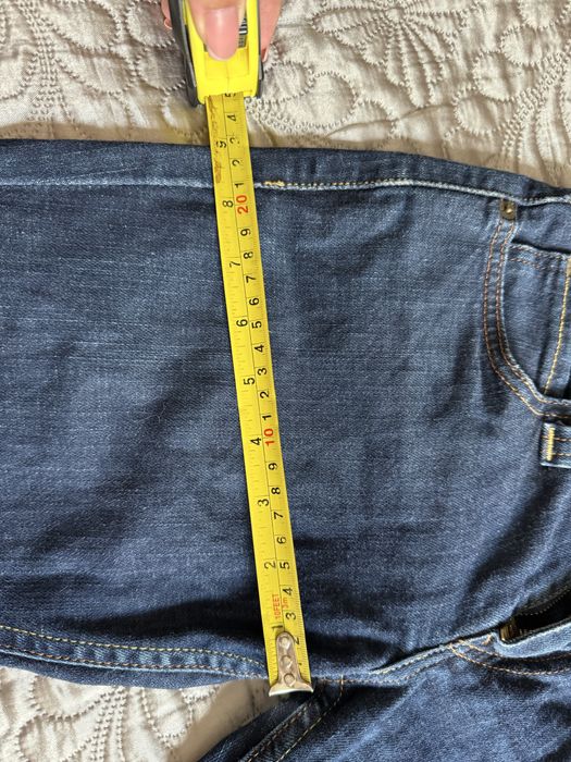 Levis damskie spodnie jeansowe wysoki stan rurki