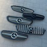 Решетка решітка mercedes мерседес w176 w177 w204 w205 w222 w447 w906