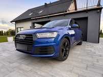 Audi Q7 Audi Q7 3.0 TDI Quattro S-line | Ara Blue | 7 miejsc + Tablety