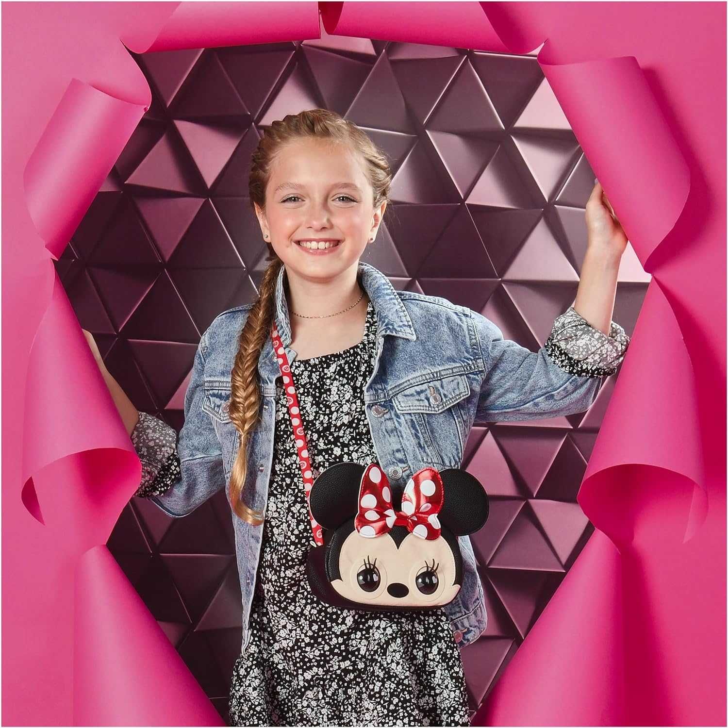 Сумка Мінні Маус Purse Pets Minnie Mouse Interactive Crossbody Bag
