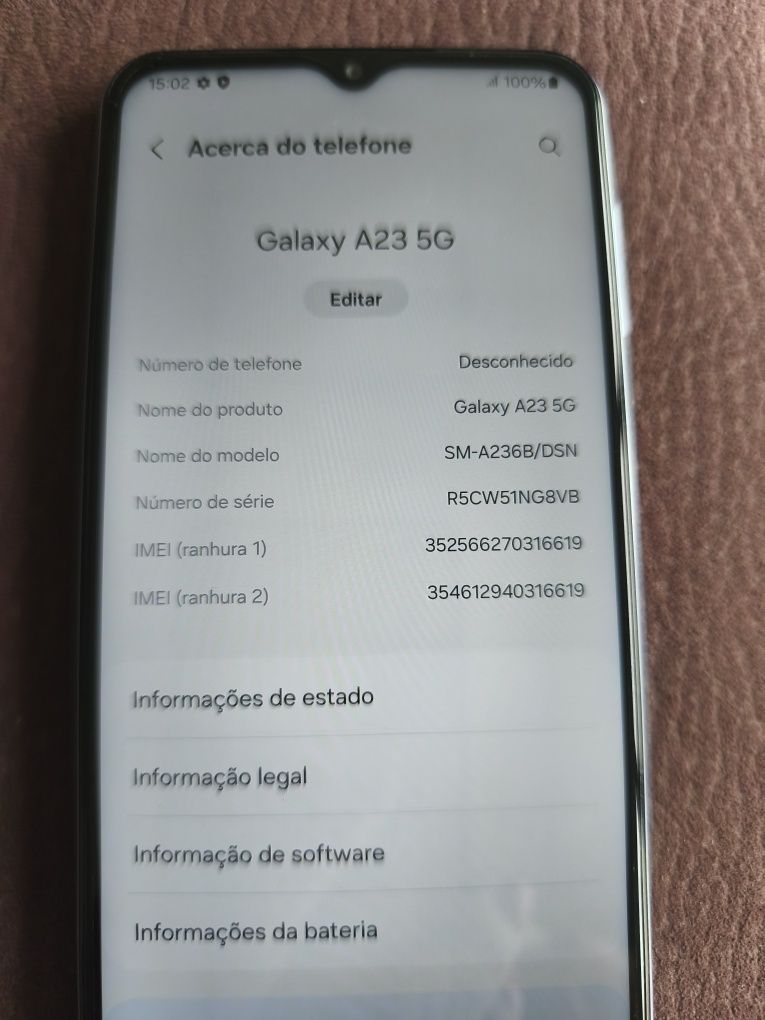 Telemóvel Samsung A23