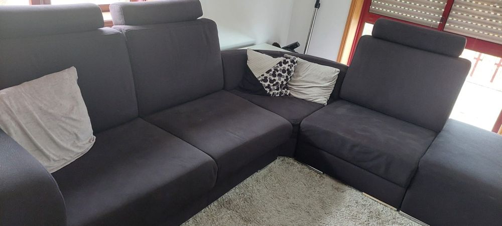 Sala de estar em lacado alto brilho