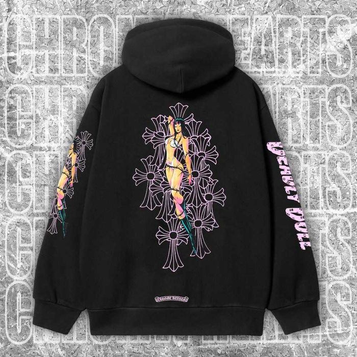 Мужская одежда, Зип-Худи Chrome Hearts ralph laure Dime, Наложка