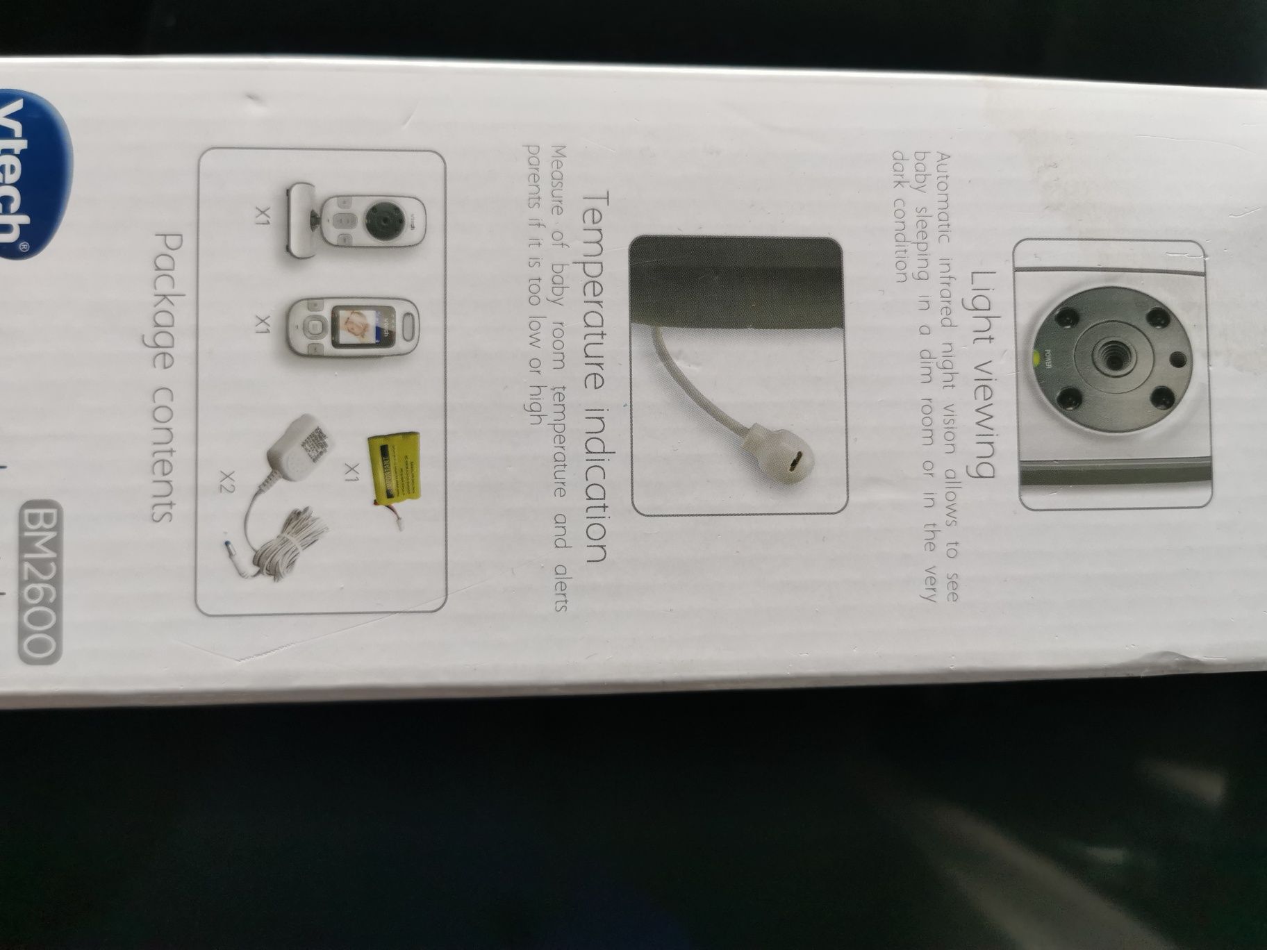 Zestaw 2 kamer elektroniczna niania VTech kolor