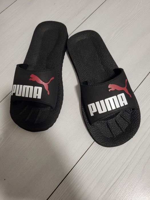 Klapki Puma Purecat buty kąpielowe czarne r. 37, okazja. Jak nowe .