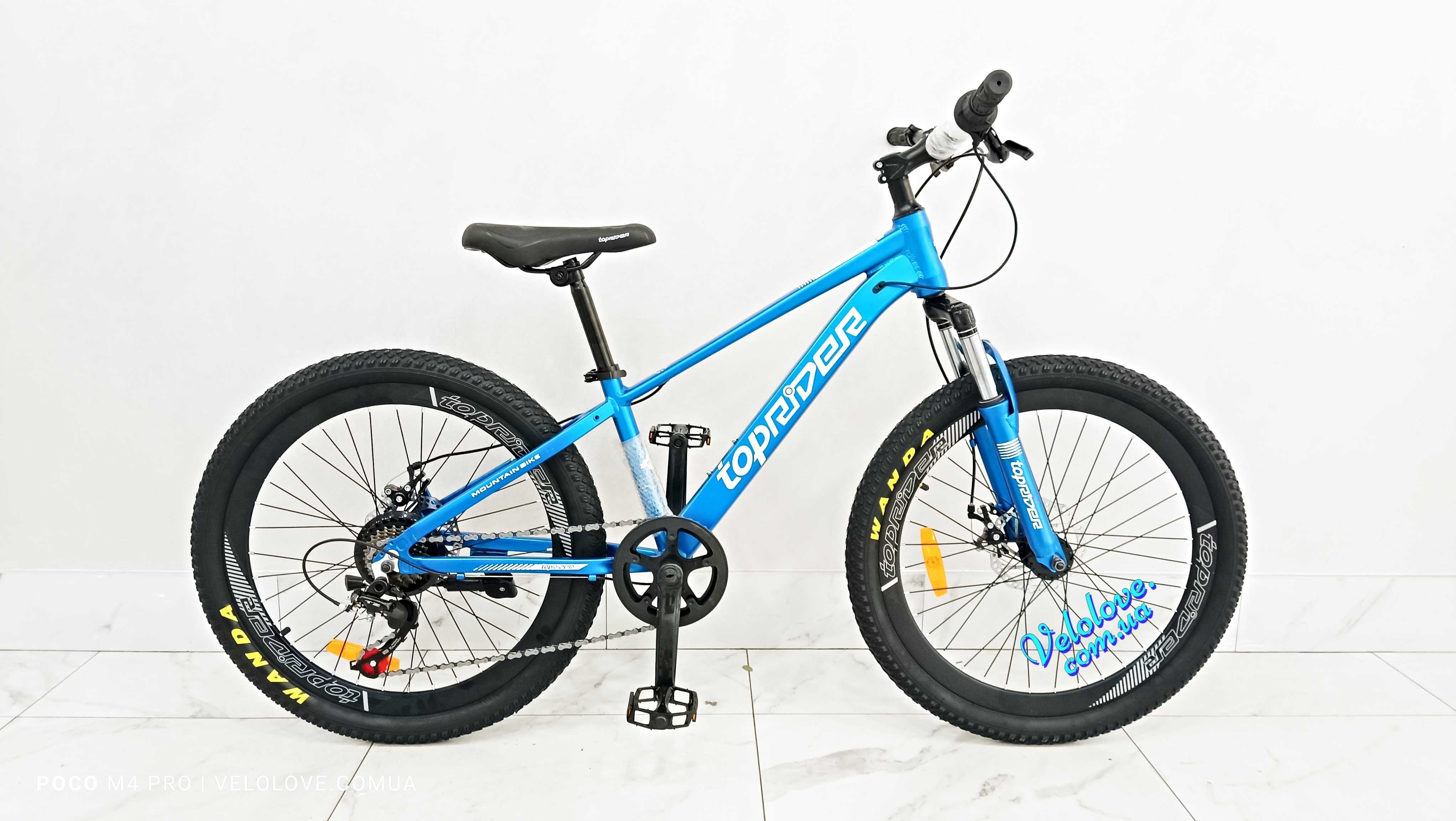 Детский, подростковый велосипед, алюминий, 24 колеса, Shimano, цвета