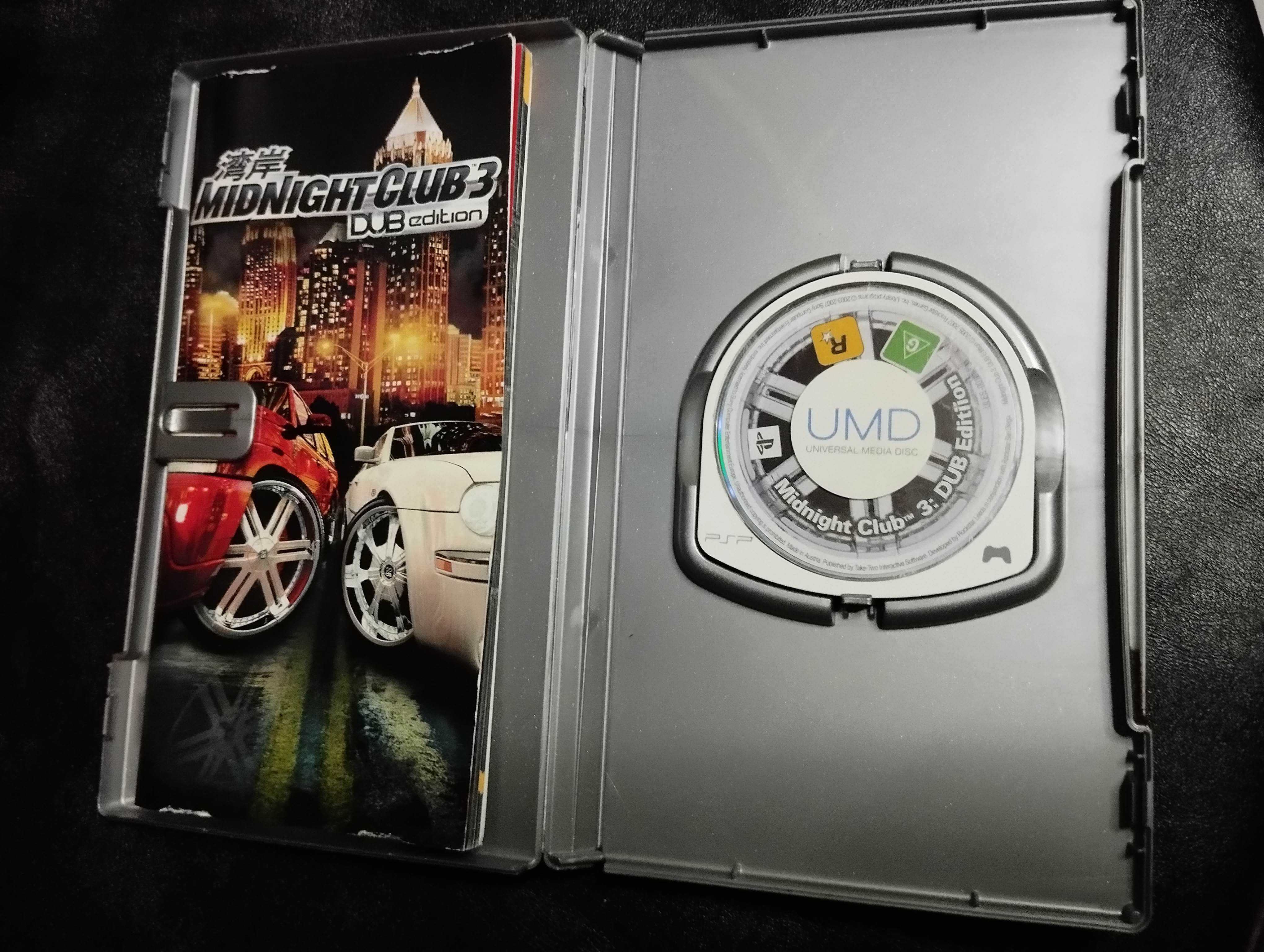 PSP - Midnight Club 3 DUB Edition - kompletna, Rockstar