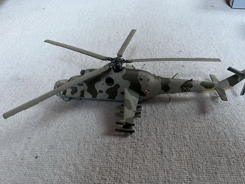 Model śmigłowca mi-24