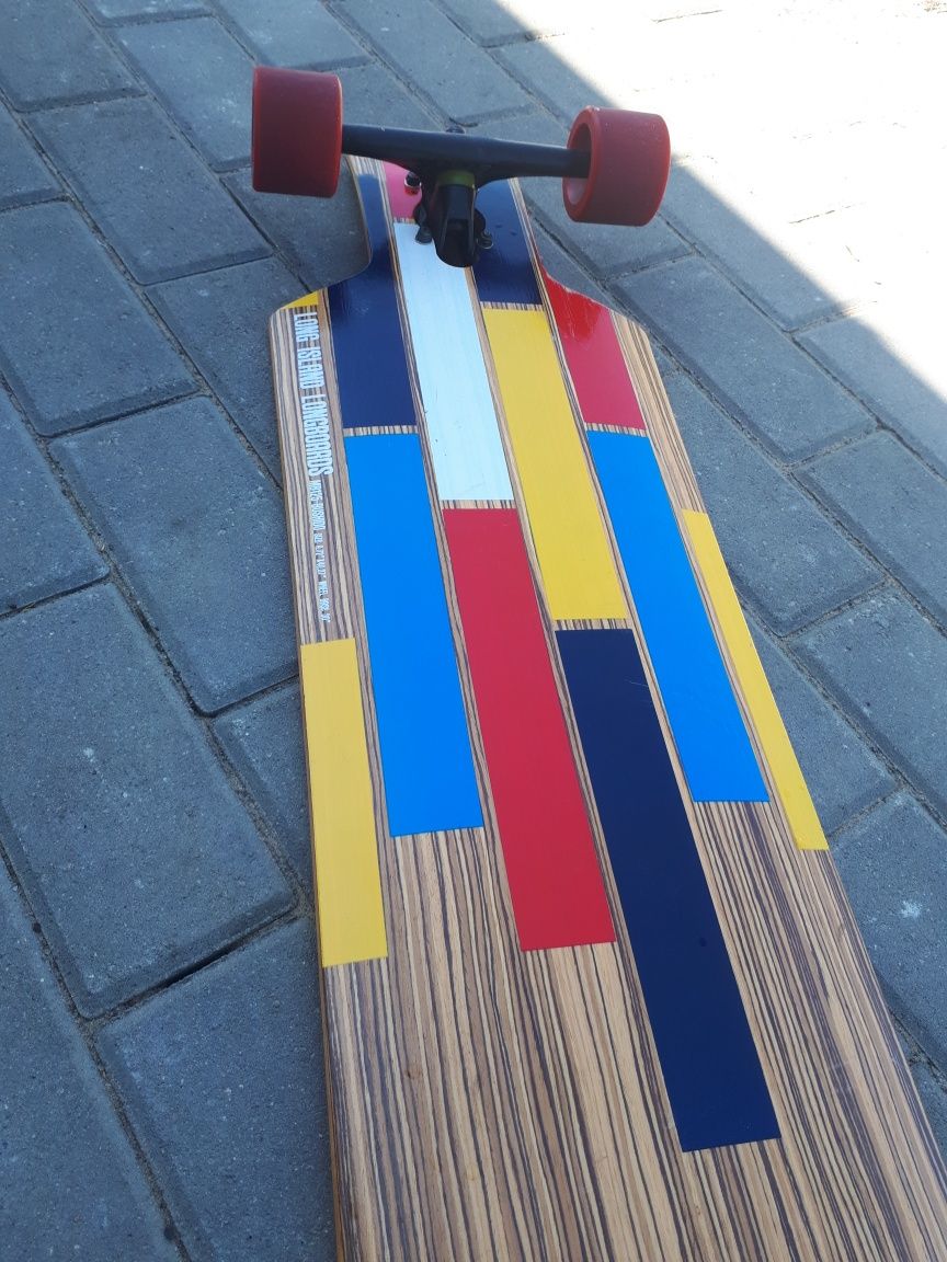 Deskorolka  Long Island Longboard+kask