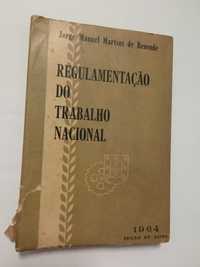 Regulação do Trabalho Nacional, de J. Martins de Resende