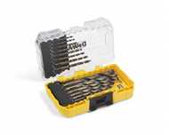 DeWalt ZESTAW Wierteł Do Metalu 23 Sztuk HSS-G Black & Gold 1-12mm