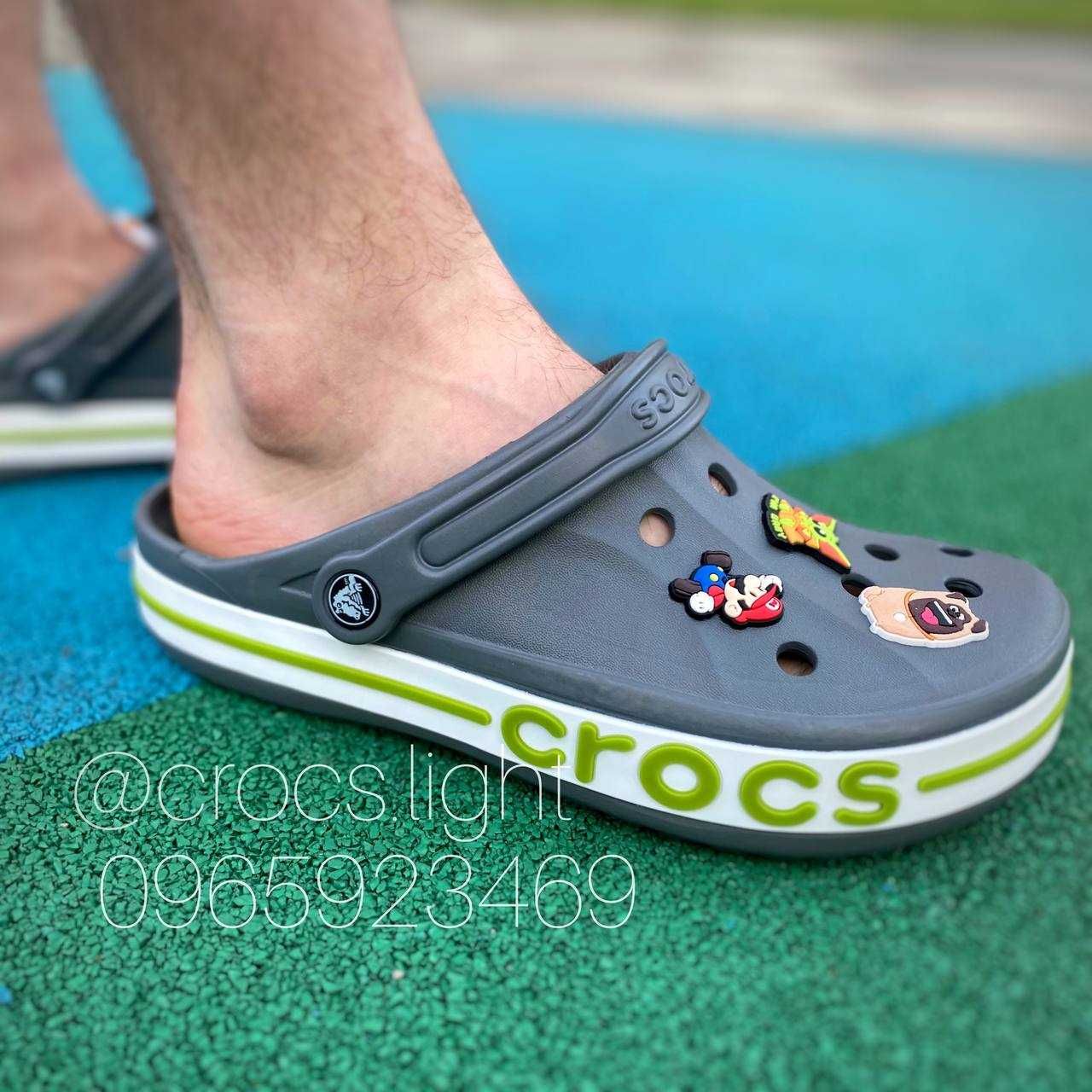 Новинка! | Чоловічі крокси | Оригінал Crocs  Bayaband Graphic 36-45р