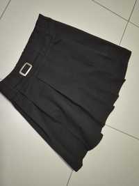 Czarna plisowana spódnica na galowo na 5- 6 lat
