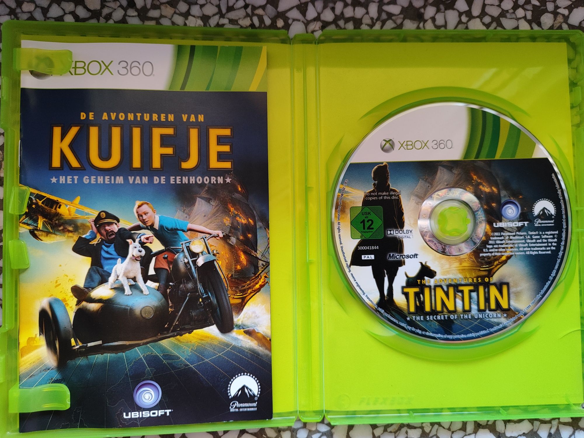 The Adventure Of Tintin Xbox 360