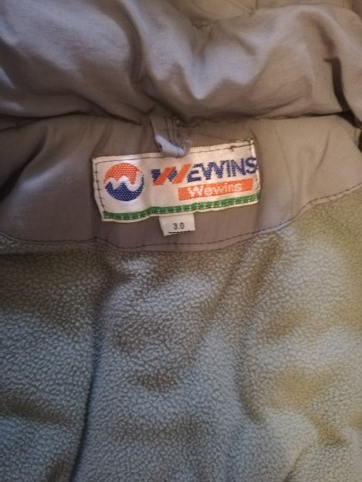 Теплий дитячий комбінезон Куртка+штани