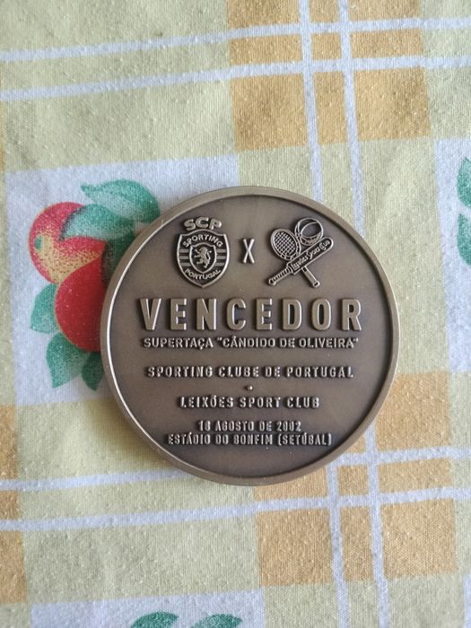 Medalha CR7 SuperTaça 2002