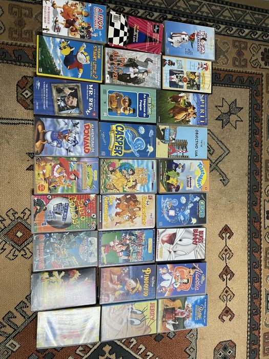 Filmes banda desenhada vhs